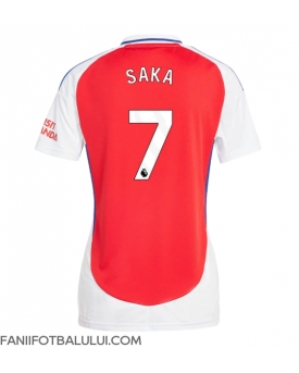 Arsenal Bukayo Saka #7 Tricou Fotbal Replică 2024-25 Femei Acasa